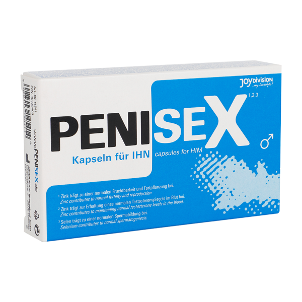 JOYDIVISION EROPHARM PENISEX CAPSULAS ESTIMULANTES PARA HOMBRES 40 UNIDADES