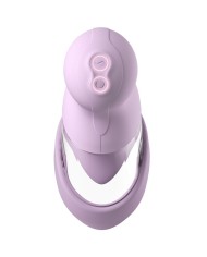FANTASY FOR HER VELOURA TOUCH PLEASURE PUMP BOMBA INTIMA CON SUCCION Y VIBRACION MORADA