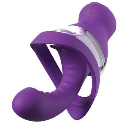 FANTASY FOR HER VELOURA TOUCH G SPOT PLEASURE PUMP BOMBA INTIMA PUNTO G MORADA