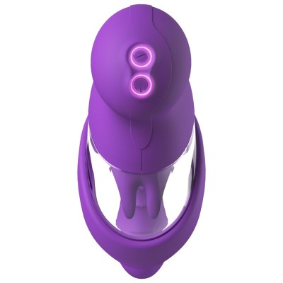 FANTASY FOR HER VELOURA TOUCH G SPOT PLEASURE PUMP BOMBA INTIMA PUNTO G MORADA