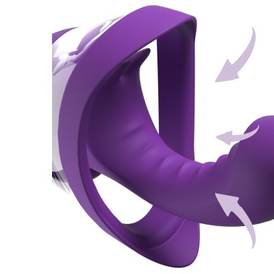 FANTASY FOR HER VELOURA TOUCH G SPOT PLEASURE PUMP BOMBA INTIMA PUNTO G MORADA