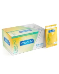 PASANTE INTERNAL PRESERVATIVOS FEMENINOS CAJA 30 UNIDADES