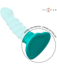 INTENSE BUFFY VIBRADOR TALLA S DISENO EN ESPIRAL 10 VIBRACIONES AZUL CONTROL REMOTO