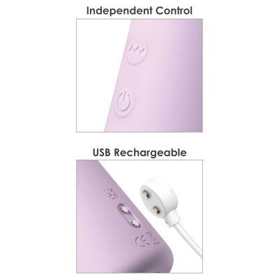 FANTASY FOR HER FANTASY TWIST VIBRADOR TWISTMOTION CON ROTACION Y EMPUJE MORADO