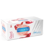 PASANTE RED RIBBON PRESERVATIVOS NATURELLE DE AJUSTE ANATOMICO 54 MM 144 UNIDADES