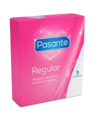 PASANTE CONDOM GAMA REGULAR 3 UNIDADES