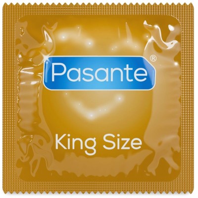 PASANTE PRESERVATIVOS KING MS LARGOS Y ANCHOS BOLSA 144 UNIDADES