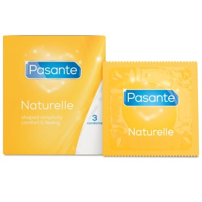 PASANTE PRESERVATVOS GAMA NATURELLE 3 UNIDADES