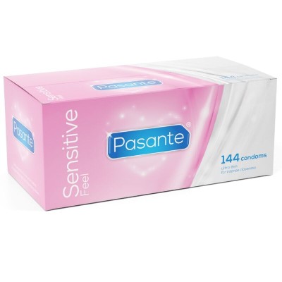 PASANTE PRESERVATIVOS SENSITIVE ULTRAFINO 144 UNIDADES