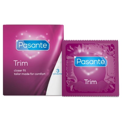 PASANTE PRESERVATIVOS TRIM MS DELGADO 3 UNIDADES