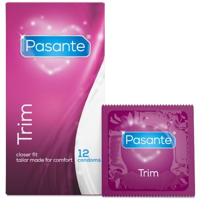 PASANTE PRESERVATIVOS TRIM MS DELGADO 12 UNIDADES