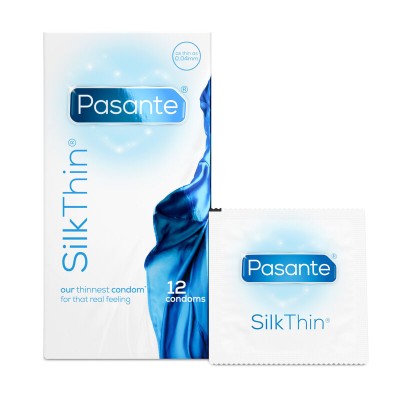PASANTE PRESERVATIVOS SILK THIN MS FINO 12 UNIDADES