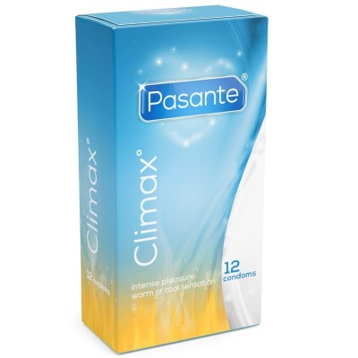 PASANTE CLIMAX 6 EFECTO CALOR 6 EFECTO FRIO 12 UNIDADES