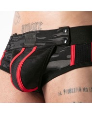 LOCKER GEAR FULL MILITARY ACCESS JOCK BRIEF ROJO S