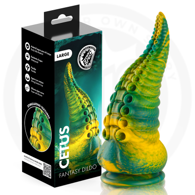 EPIC CETUS DILDO TENTACULO VERDE TAMANO GRANDE
