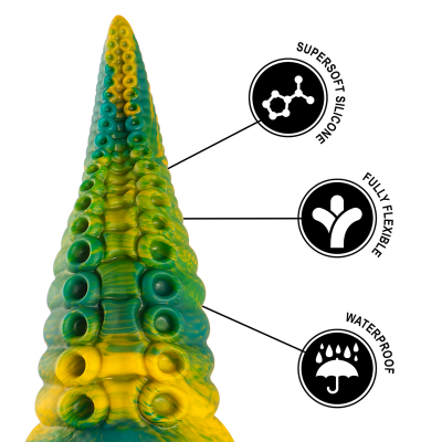 EPIC CETUS DILDO TENTACULO VERDE TAMANO GRANDE