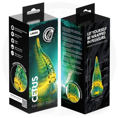 EPIC CETUS DILDO TENTACULO VERDE TAMANO GRANDE