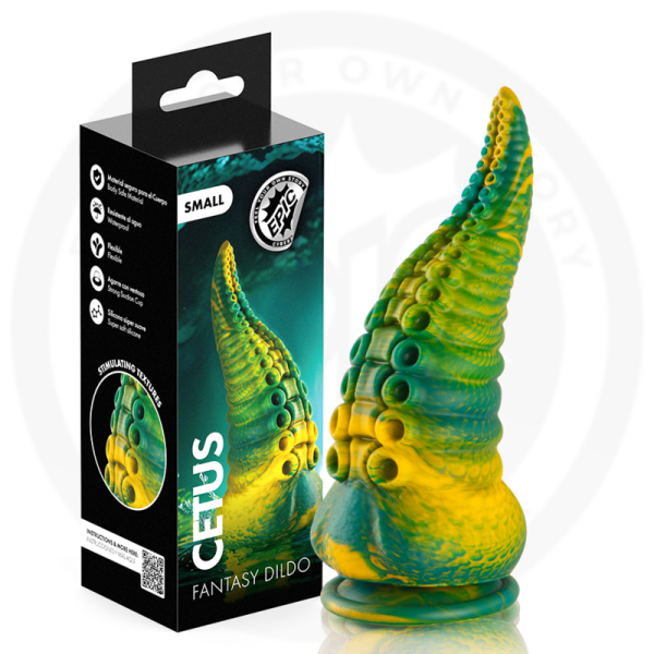 EPIC CETUS DILDO TENTACULO VERDE TAMANO PEQUENO