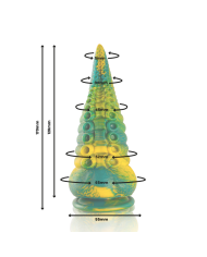 EPIC CETUS DILDO TENTACULO VERDE TAMANO PEQUENO