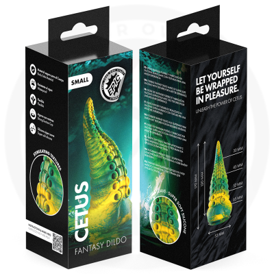 EPIC CETUS DILDO TENTACULO VERDE TAMANO PEQUENO