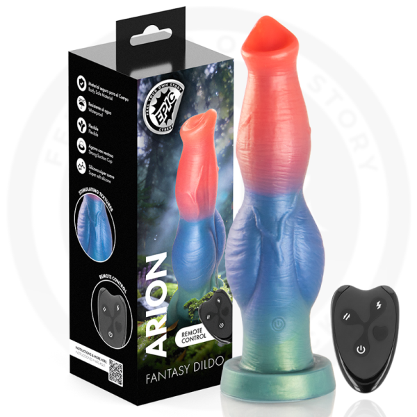 EPIC ARION DILDO SINFONIA DEL PLACER RECARGABLE CONTROL REMOTO