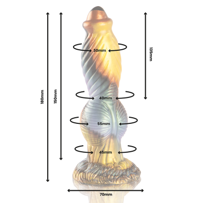 EPIC PHOENIX DILDO EL RESURGIR DEL PLACER RECARGABLE CONTROL REMOTO