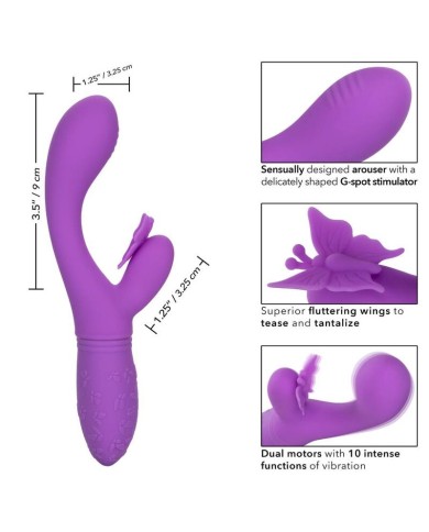 CALEXOTICS BUTTERFLY KISS FLUTTER VIOLETA CALEXOTICS BUTTERFLY KISS FLUTTER VIOLETA