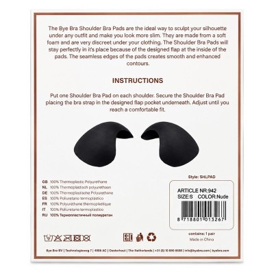 BYE BRA PROTECTORES HOMBRO SOSTEN BEIGE