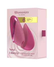 WOMANIZER NEXT LIBERTY ESTIMULADOR DE CLITORIS 3D PLEASURE AIR ROSA INTENSO