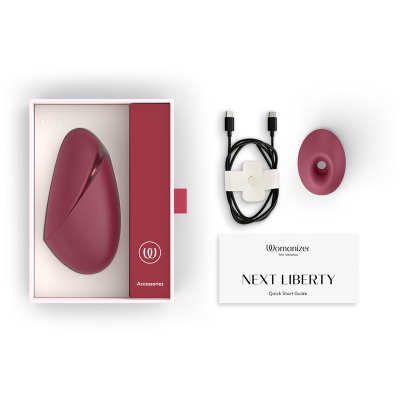 WOMANIZER NEXT LIBERTY ESTIMULADOR DE CLITORIS 3D PLEASURE AIR BURDEOS