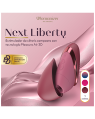 WOMANIZER NEXT LIBERTY ESTIMULADOR DE CLITORIS 3D PLEASURE AIR BURDEOS