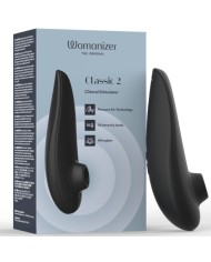 WOMANIZER CLASSIC 2 ESTIMULADOR DE CLITORIS POR SUCCION 10 NIVELES NEGRO