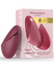 WOMANIZER NEXT ESTIMULADOR DE CLITORIS POR SUCCION 14 NIVELES BURDEOS