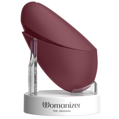 WOMANIZER NEXT ESTIMULADOR DE CLITORIS POR SUCCION 14 NIVELES BURDEOS