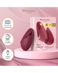 WOMANIZER NEXT ESTIMULADOR DE CLITORIS POR SUCCION 14 NIVELES BURDEOS
