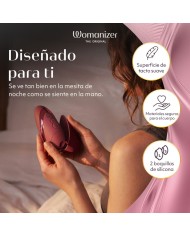 WOMANIZER NEXT ESTIMULADOR DE CLITORIS POR SUCCION 14 NIVELES BURDEOS