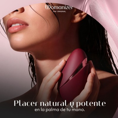 WOMANIZER NEXT ESTIMULADOR DE CLITORIS POR SUCCION 14 NIVELES BURDEOS