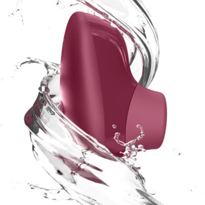 WOMANIZER SNAP ESTIMULADOR DE CLITORIS POR SUCCION 6 NIVELES BURDEOS