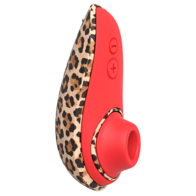 WOMANIZER LIBERTY 2 ESTIMULADOR DE CLITORIS POR SUCCION 8 NIVELES ESTAMPADO DE LEOPARDO