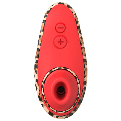 WOMANIZER LIBERTY 2 ESTIMULADOR DE CLITORIS POR SUCCION 8 NIVELES ESTAMPADO DE LEOPARDO