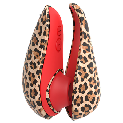 WOMANIZER LIBERTY 2 ESTIMULADOR DE CLITORIS POR SUCCION 8 NIVELES ESTAMPADO DE LEOPARDO