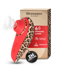 WOMANIZER LIBERTY 2 ESTIMULADOR DE CLITORIS POR SUCCION 8 NIVELES ESTAMPADO DE LEOPARDO