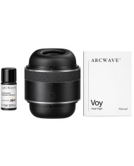 ARCWAVE VOY MASTURBADOR MASCULINO MANUAL CON 8 AJUSTES DE PRESION NEGRO INCLUYE LUBRICANTE 10 ML