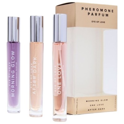 EYE OF LOVE EOL PHR PERFUME 10 ML SET 3 MORNING GLOW ONE LOVE AFTER DARK