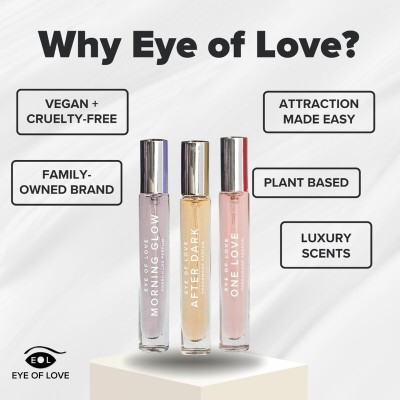 EYE OF LOVE EOL PHR PERFUME 10 ML SET 3 MORNING GLOW ONE LOVE AFTER DARK