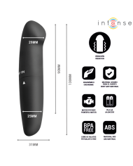 INTENSE PHIL VIBRADOR PUNTO G NEGRO 13 CM