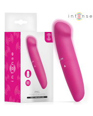 INTENSE PHIL VIBRADOR PUNTO G ROSA 13 CM