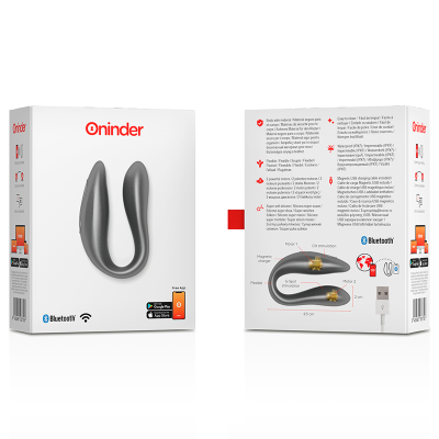 ONINDER LISBOA ESTIMULADOR PUNTO G CLITORIS NEGRO APP GRATUITA