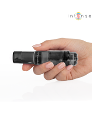 INTENSE KURT MINI MASAJEADOR CON 4 CABEZALES INTERCAMBIABLES NEGRO