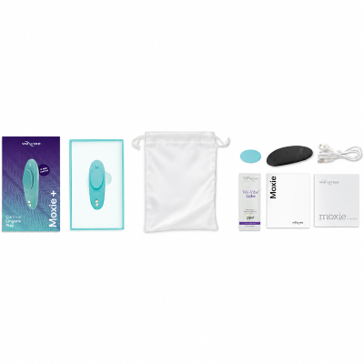 WE VIBE MOXIE VIBRADOR PARA BRAGUITAS CON CLIP MAGNETICO AGUA